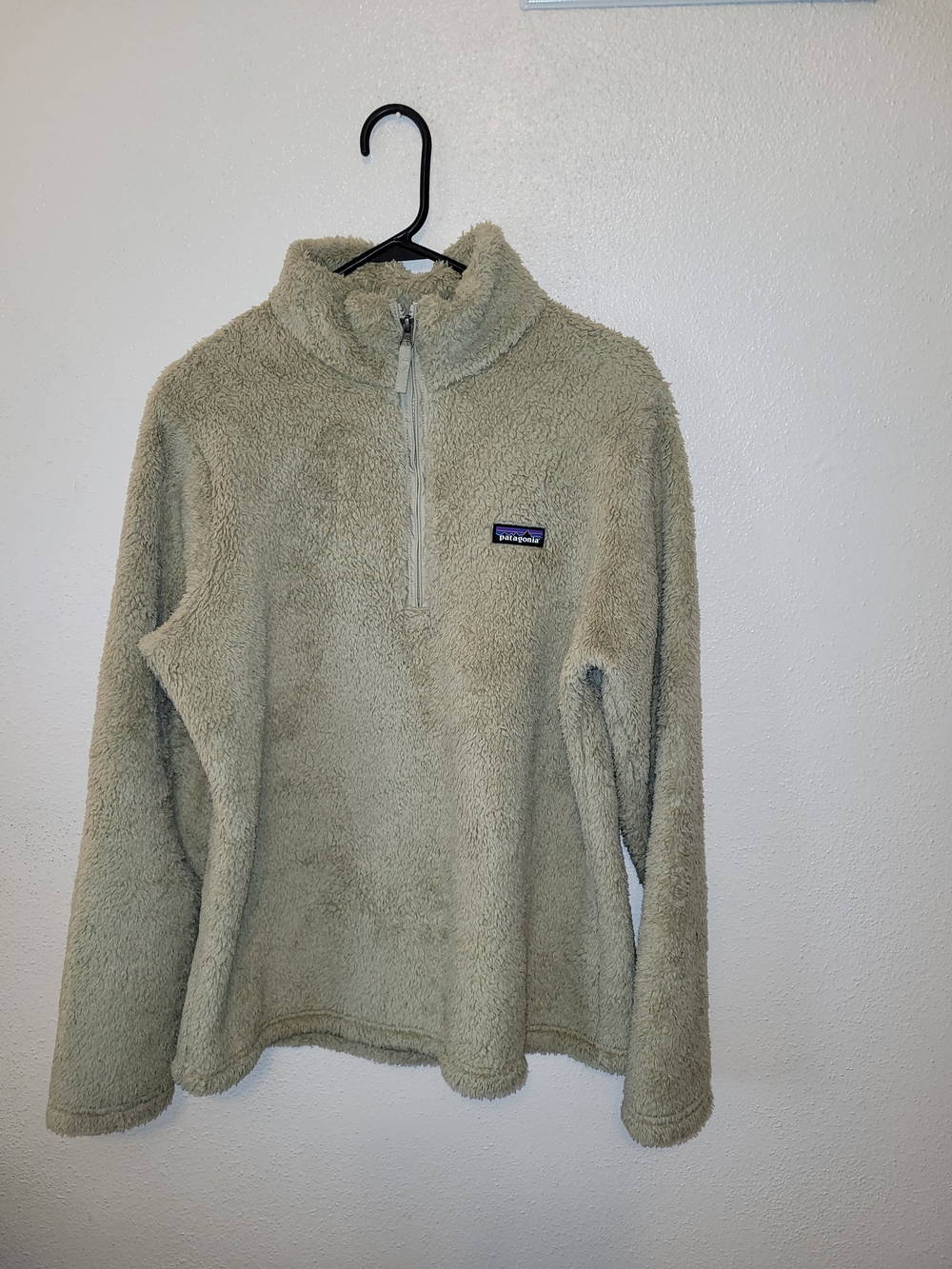 Patagonia Women's Fleece Sherpa Pullover - Light Brown XL